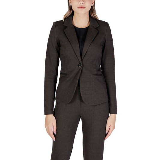 Costumes et blazers en polyester marron ICHI