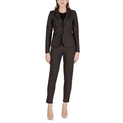 Costumes et blazers en polyester marron ICHI