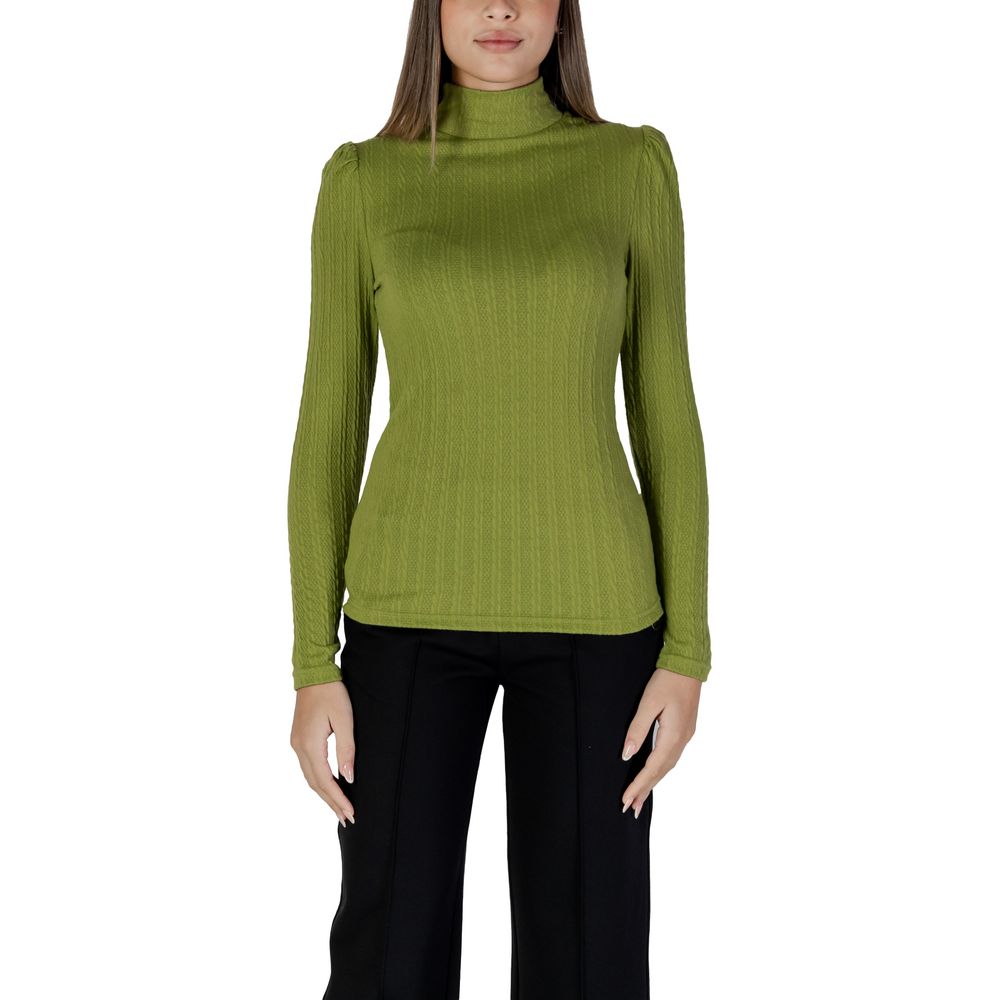 B.Young Green Polyester Long Sleeve by B.Young