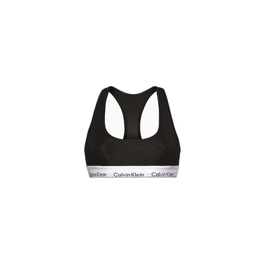 Soutien-gorge en coton noir Calvin Klein Underwear
