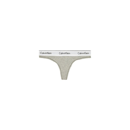 Culotte en coton gris Calvin Klein Underwear