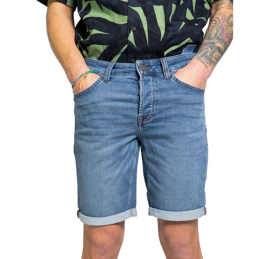 Short en coton bleu Only &amp; Sons