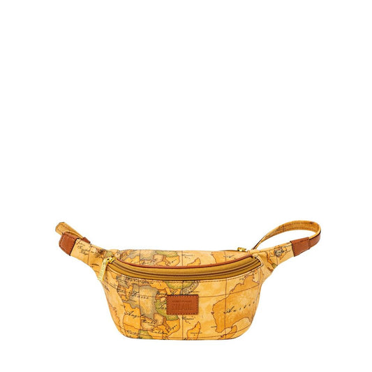 Sac banane en cuir beige Alviero Martini Prima Classe