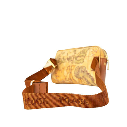 Sac banane en cuir beige Alviero Martini Prima Classe