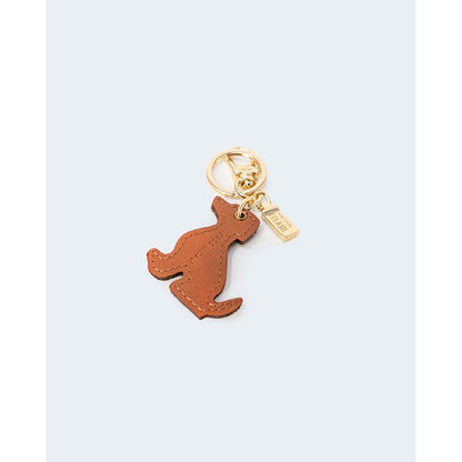 Alviero Martini Prima Classe Porte-clés en cuir beige
