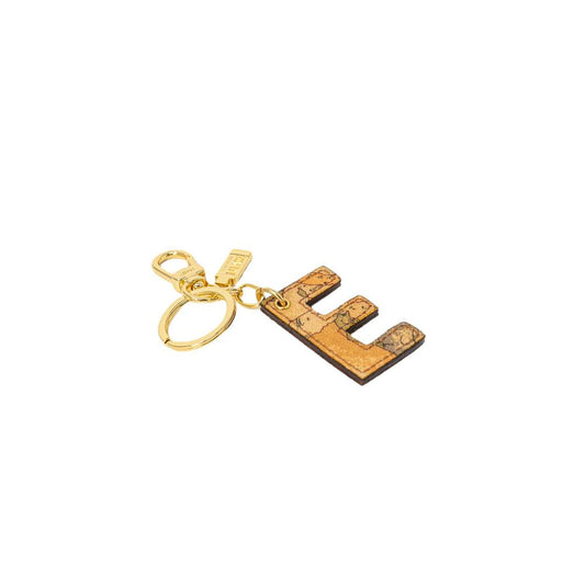 Alviero Martini Prima Classe Porte-clés en cuir beige