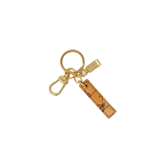 Alviero Martini Prima Classe Porte-clés en cuir beige