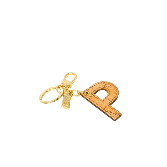 Alviero Martini Prima Classe Porte-clés en cuir beige