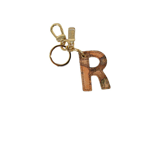 Alviero Martini Prima Classe Porte-clés en cuir beige