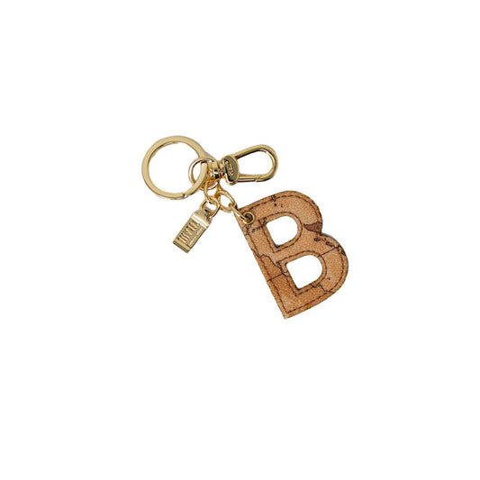 Porte-clés en coton beige Alviero Martini Prima Classe
