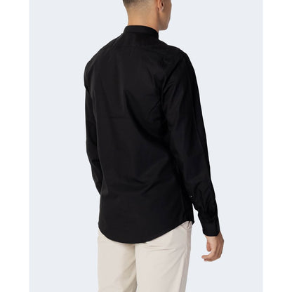 Antony Morato Black Cotton Shirt by Antony Morato