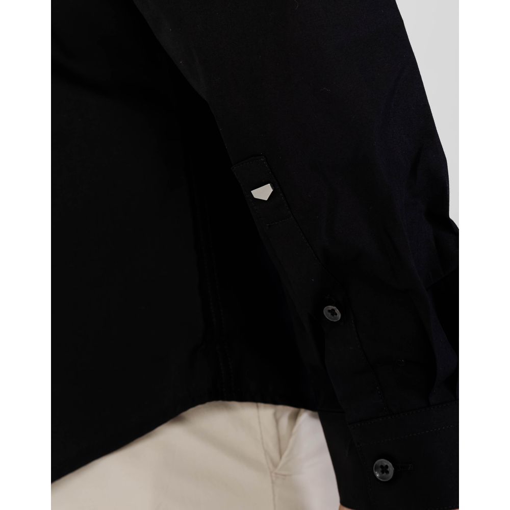 Antony Morato Black Cotton Shirt by Antony Morato