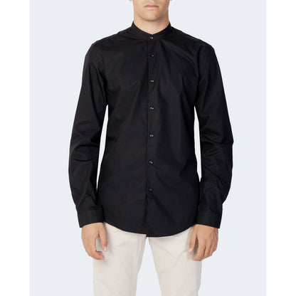 Antony Morato Black Cotton Shirt by Antony Morato