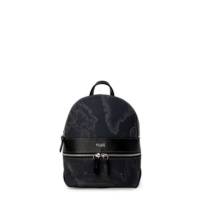 Sac à dos en cuir noir Alviero Martini Prima Classe