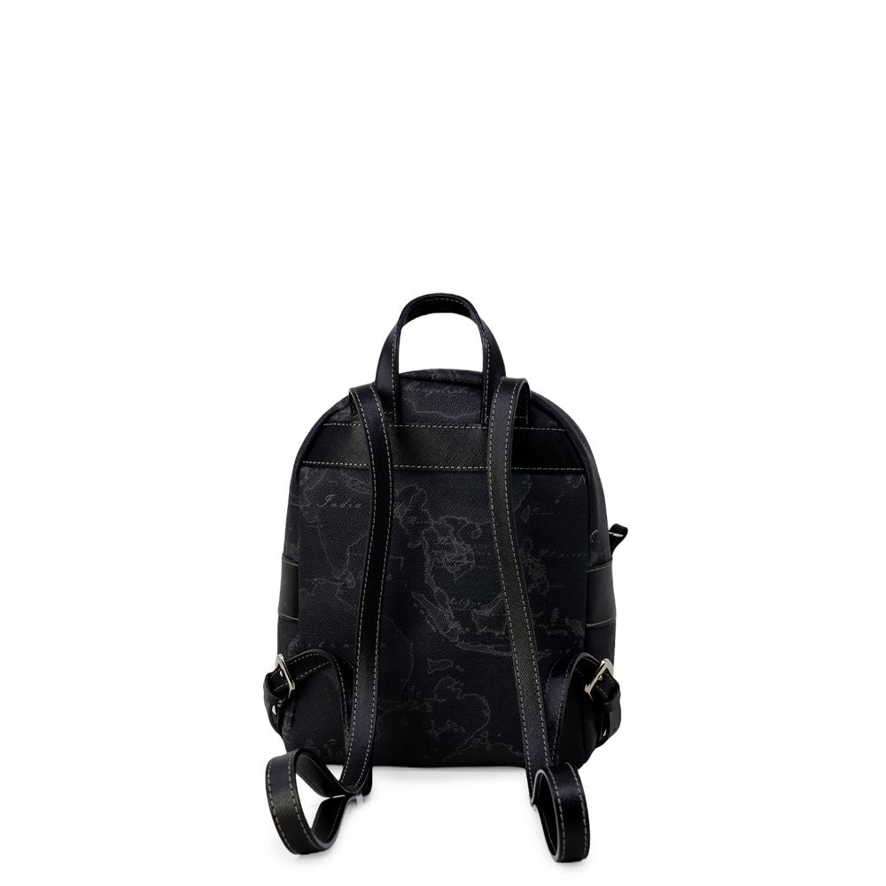 Sac à dos en cuir noir Alviero Martini Prima Classe