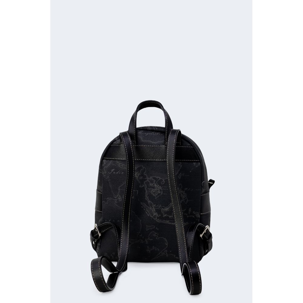 Sac à dos en cuir noir Alviero Martini Prima Classe