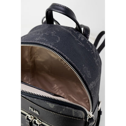 Sac à dos en cuir noir Alviero Martini Prima Classe