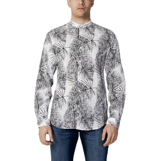 Antony Morato Black Linen Shirt by Antony Morato
