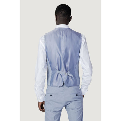 Gilet en polyester bleu Antony Morato
