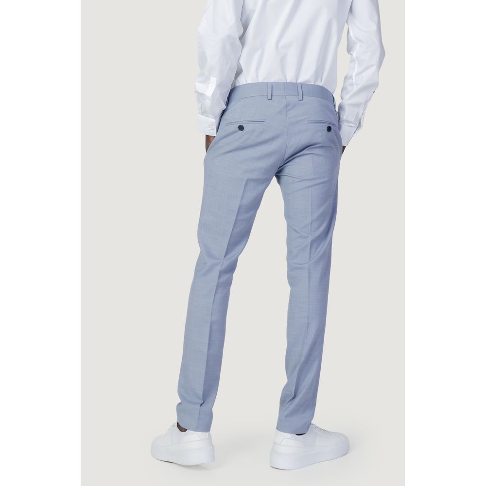 Antony Morato Blue Polyester Pant by Antony Morato