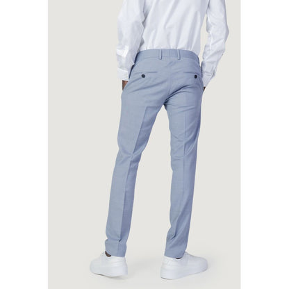 Antony Morato Blue Polyester Pant by Antony Morato