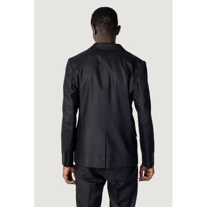 Costume en lin noir Antony Morato