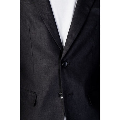 Costume en lin noir Antony Morato