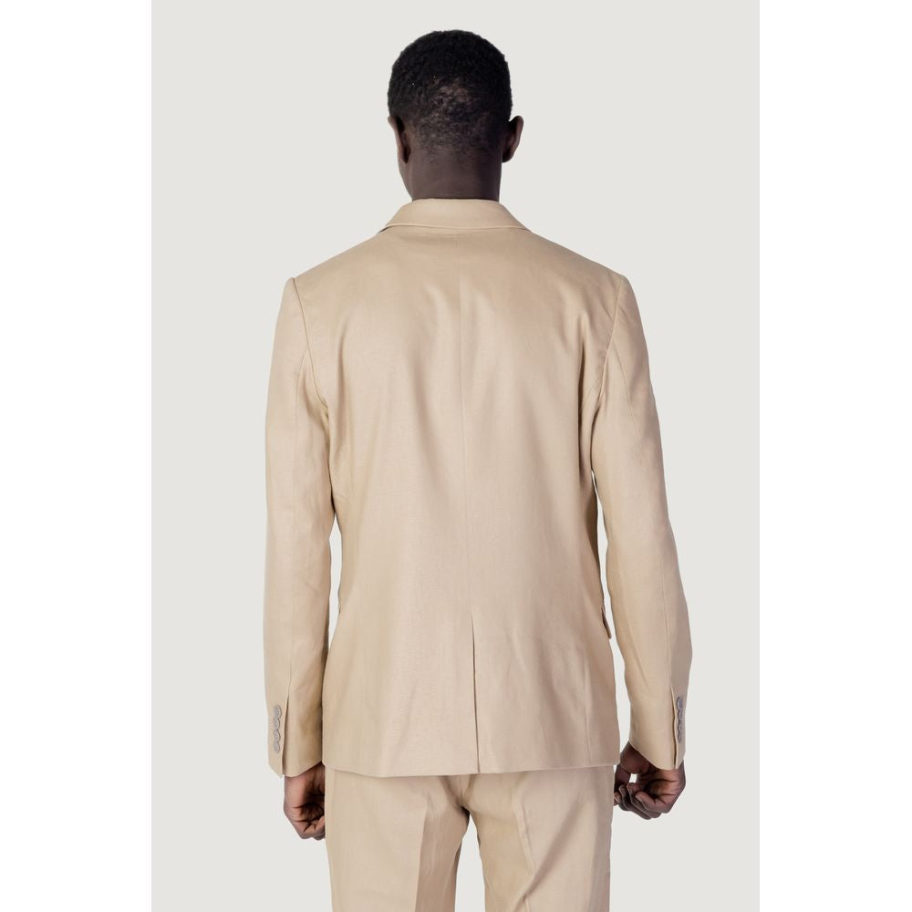 Costume en lin beige Antony Morato