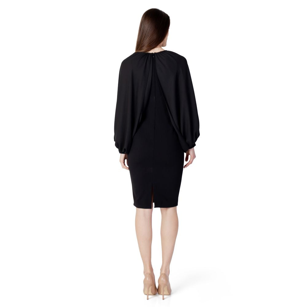 Rinascimento Black Polyester Long by Rinascimento