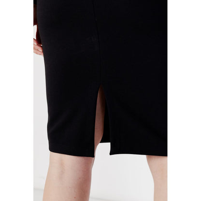 Rinascimento Black Polyester Long by Rinascimento