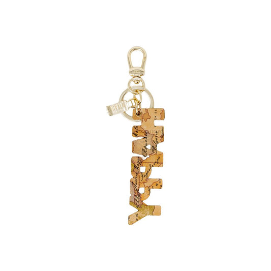 Porte-clés Alviero Martini Prima Classe en polyester beige