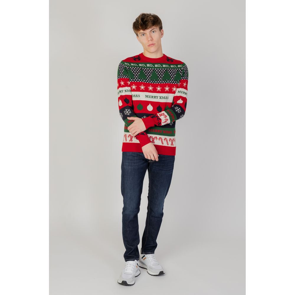 Only & Sons Red Cotton Sportswear by Only & Sons