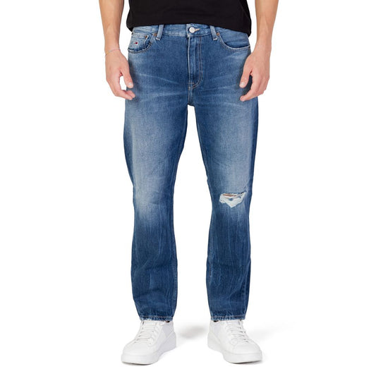 Tommy Hilfiger Jeans Blue Cotton Slim Fit Jean by Tommy Hilfiger Jeans