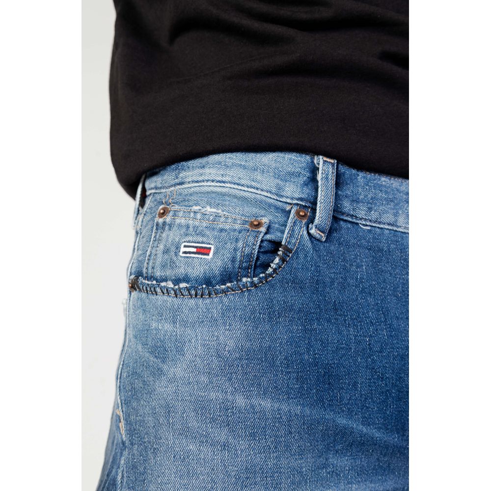 Tommy Hilfiger Jeans Blue Cotton Slim Fit Jean by Tommy Hilfiger Jeans