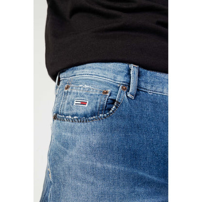 Tommy Hilfiger Jeans Blue Cotton Slim Fit Jean by Tommy Hilfiger Jeans