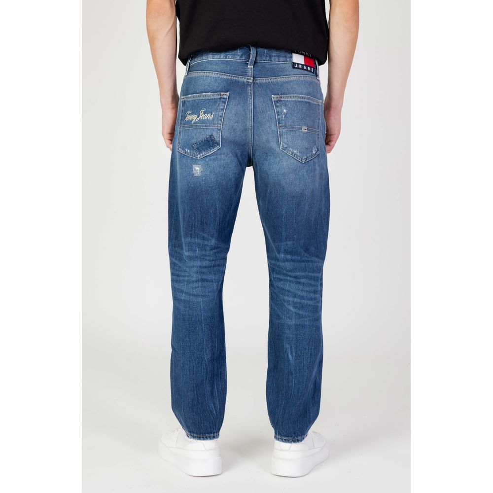 Tommy Hilfiger Jeans Blue Cotton Slim Fit Jean by Tommy Hilfiger Jeans