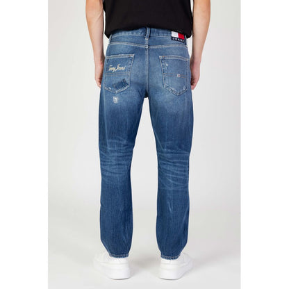 Tommy Hilfiger Jeans Blue Cotton Slim Fit Jean by Tommy Hilfiger Jeans