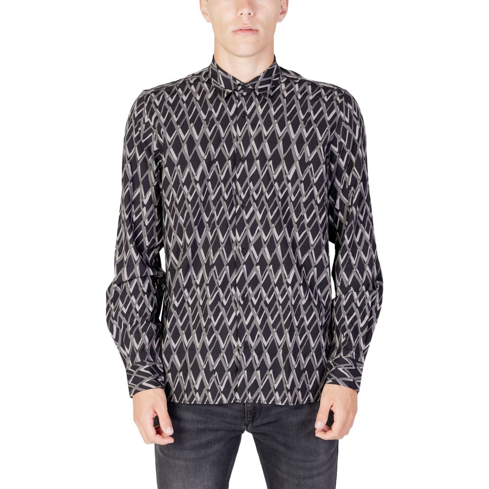 Antony Morato Black Cotton Shirt by Antony Morato