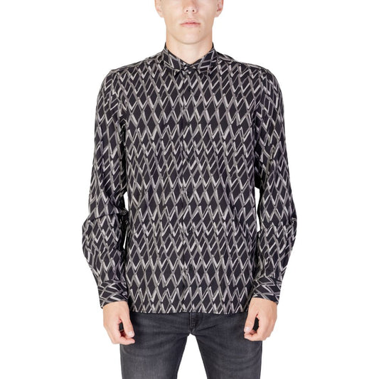 Antony Morato Black Cotton Shirt by Antony Morato