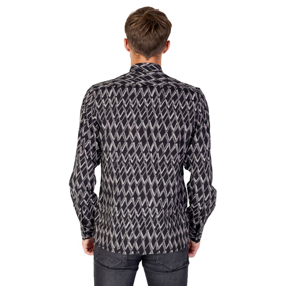 Antony Morato Black Cotton Shirt by Antony Morato