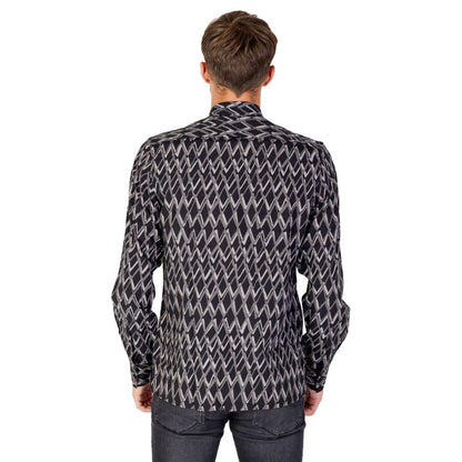 Antony Morato Black Cotton Shirt by Antony Morato