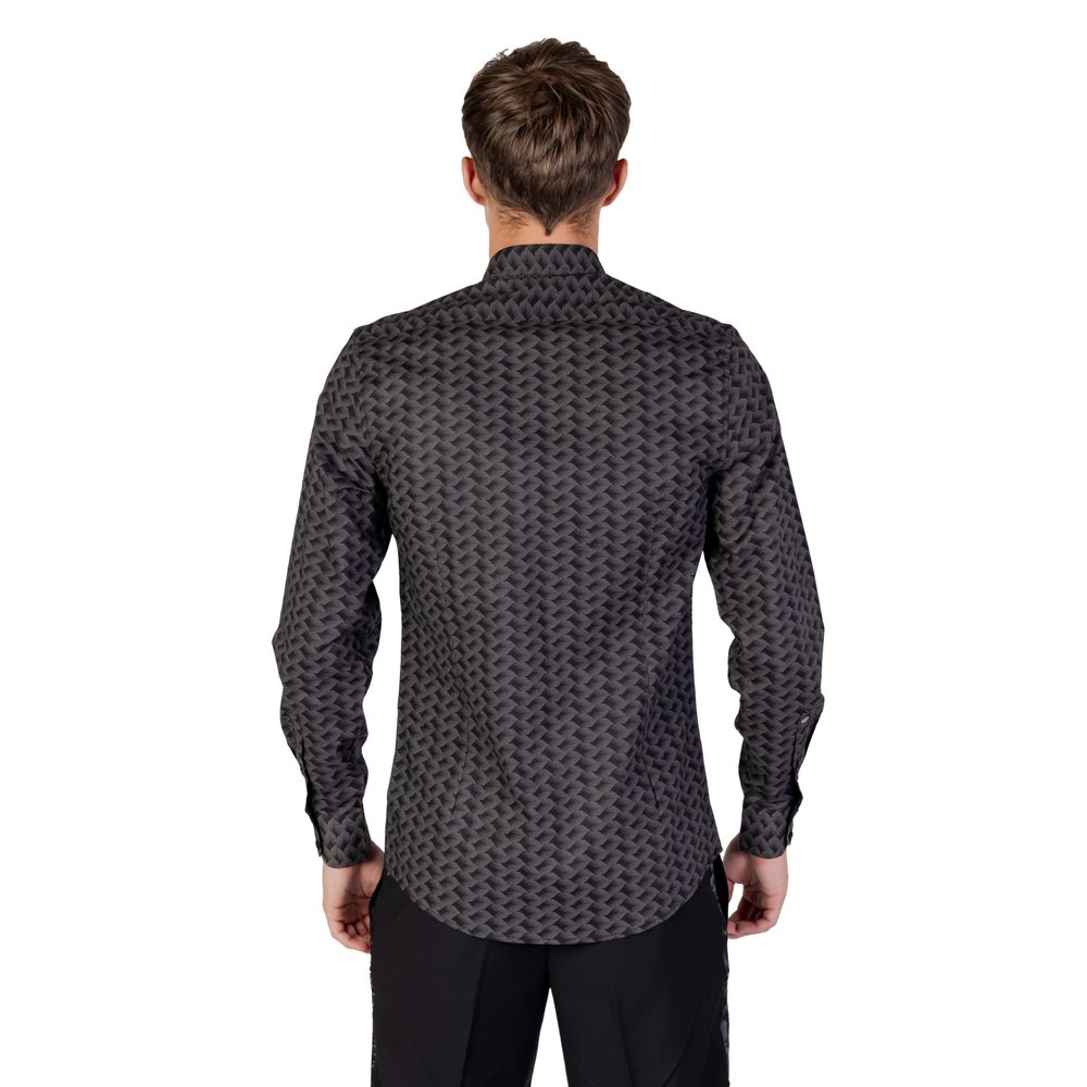 Antony Morato Gray Cotton Shirt by Antony Morato