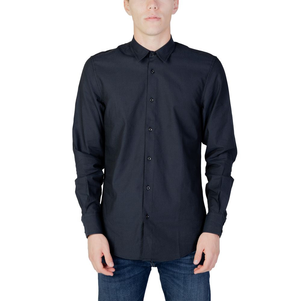 Antony Morato Blue Cotton Shirt by Antony Morato
