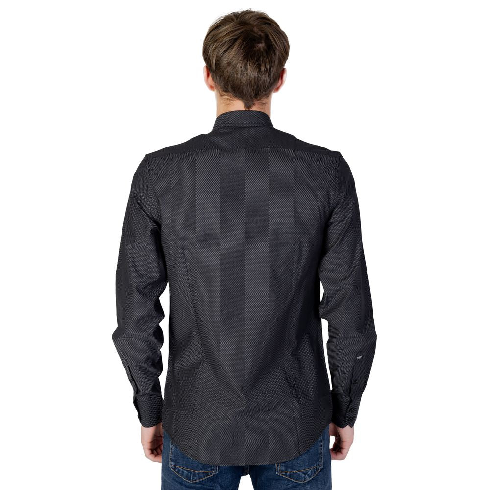 Antony Morato Gray Cotton Shirt by Antony Morato