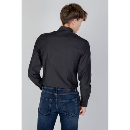 Antony Morato Gray Cotton Shirt by Antony Morato