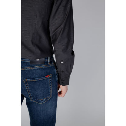 Antony Morato Gray Cotton Shirt by Antony Morato