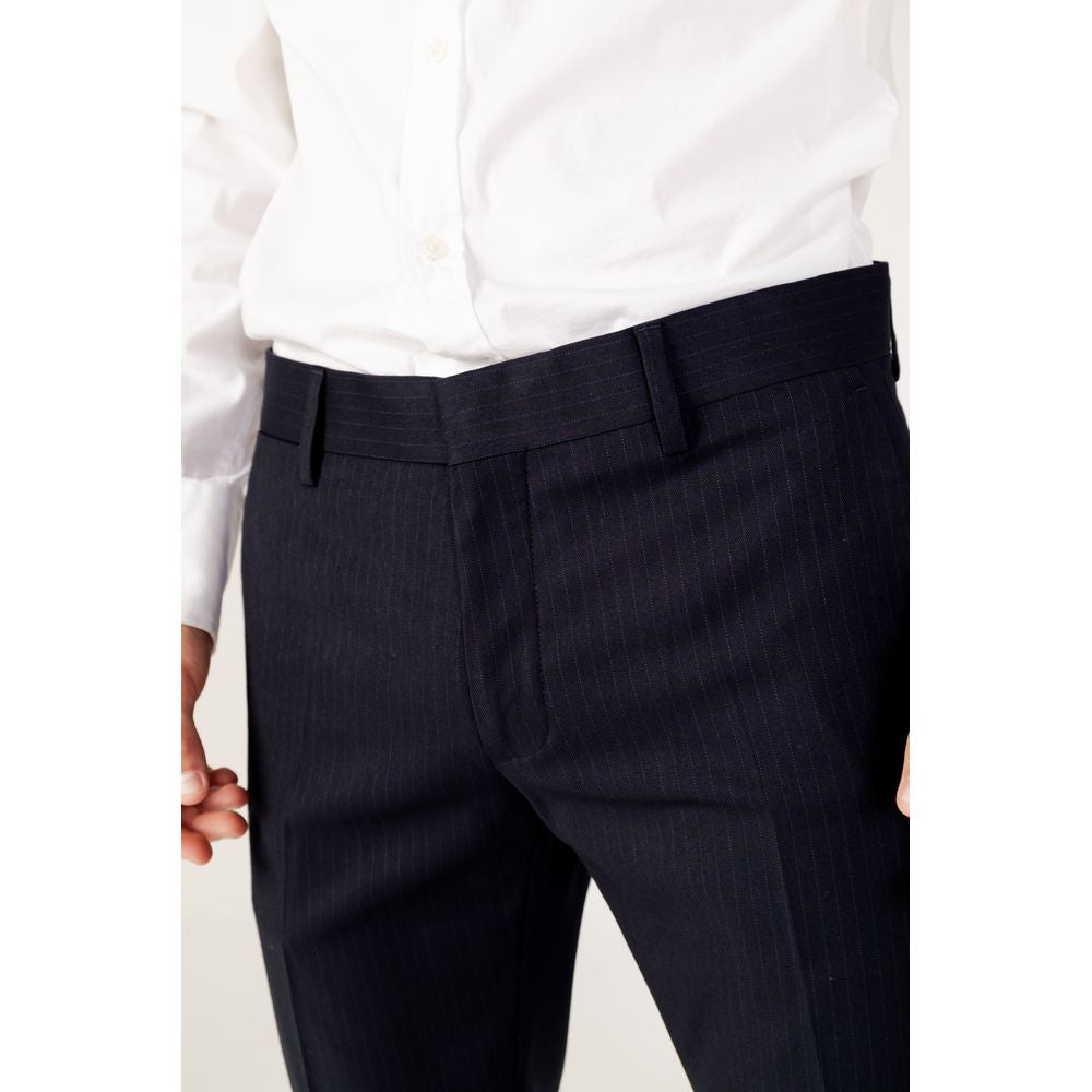 Antony Morato Blue Polyester Pant by Antony Morato