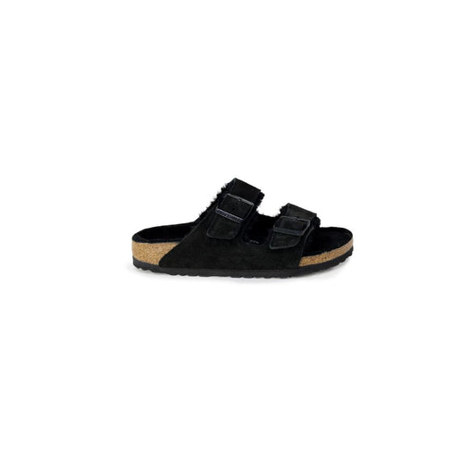 Birkenstock Black Suede Leather Sandal by Birkenstock