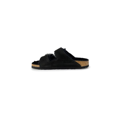 Birkenstock Black Suede Leather Sandal by Birkenstock