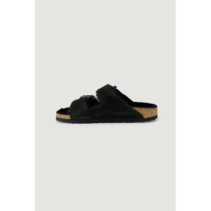 Birkenstock Black Suede Leather Sandal by Birkenstock